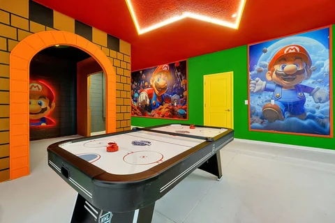 Sala de jogos temática
